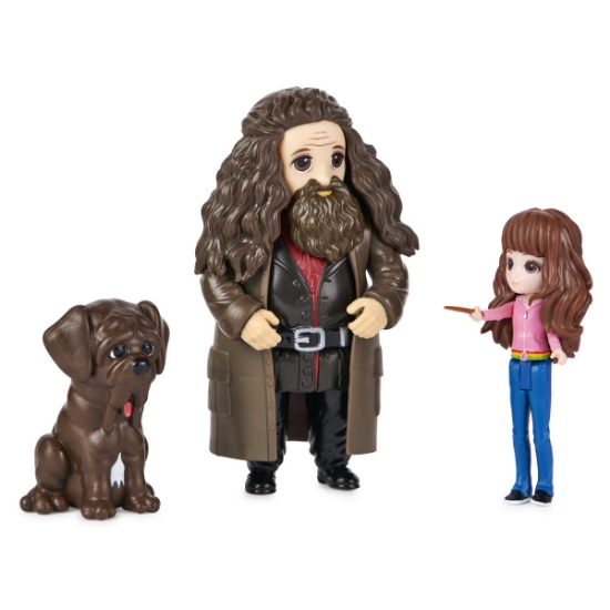 Imagine HARRY POTTER SET 2 FIGURINE RUBEUS HAGRID SI HERMIONE GRANGER