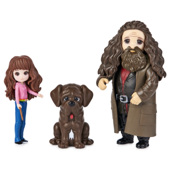 Imagine HARRY POTTER SET 2 FIGURINE RUBEUS HAGRID SI HERMIONE GRANGER