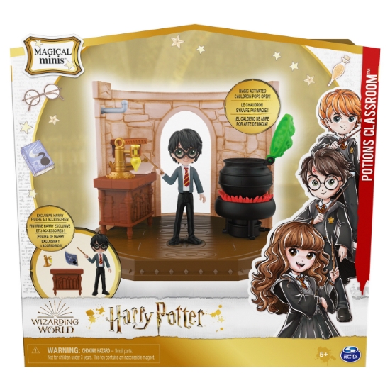 Imagine HARRY POTTER WIZARDING WORLD MAGICAL SALA DE CLASA MINIS POTIUNI HARRY POTTER