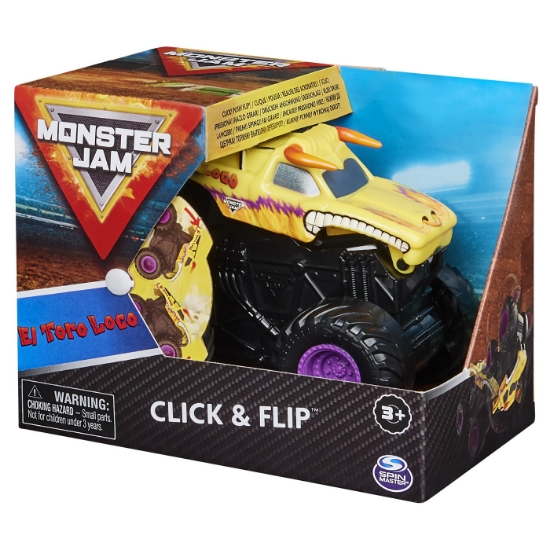 Imagine Monster Jam El Toro Loco seria Click Flip scara 1 la 43