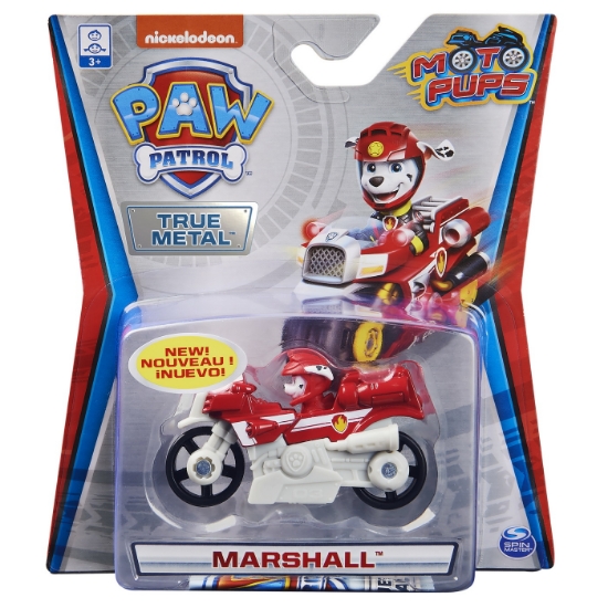 Imagine PATRULA CATELUSILOR MOTOCICLETA METALICA MARSHALL