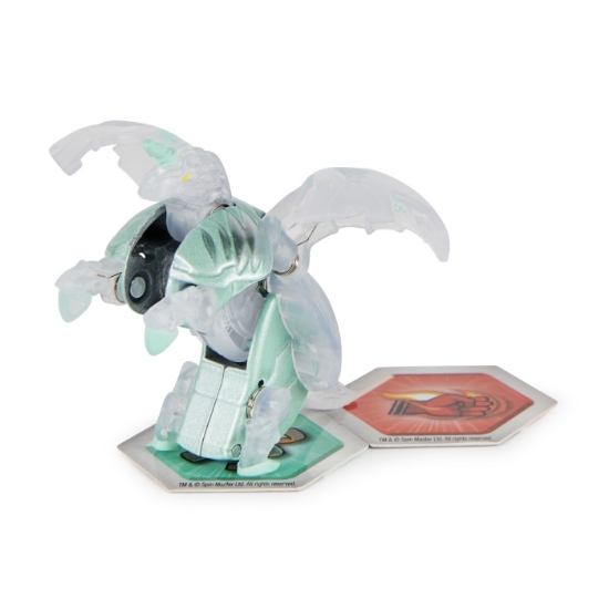 Imagine BAKUGAN S4 FIGURINA METALICA NEO PEGATRIX ALB
