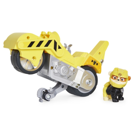 Imagine Patrula Căţeluşilor Moto Pups Rubble și motocicleta deluxe