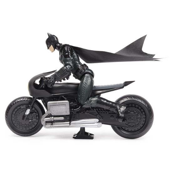 Imagine Batman film motocicleta lui Batman și figurină Batman 30 cm