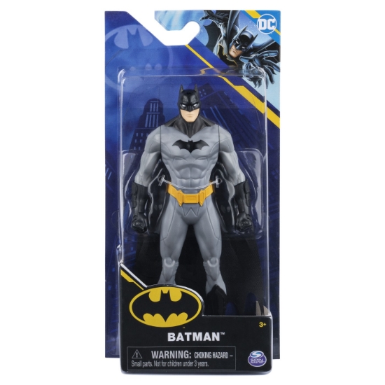 Imagine FIGURINA BATMAN 15CM IN ARMURA GRI