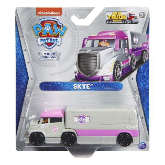 Imagine PATRULA CATELUSILOR VEHICULE METALICE CAMION SKYE