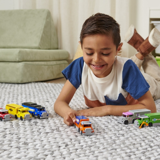 Imagine Patrula Căţeluşilor vehicule metalice camion Zuma