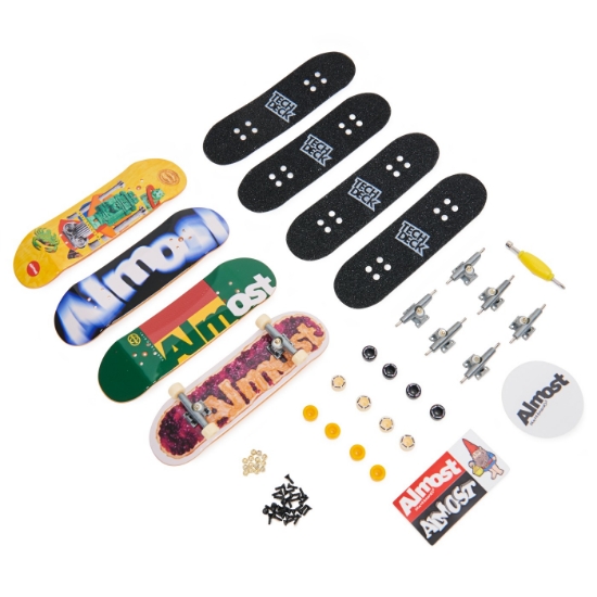 Imagine Tech Deck Pachet 4 piese Fingerboard Almost 9.6 cm