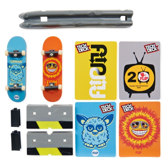 Imagine Tech Deck pachet cu obstacol Fingerboard Lucas