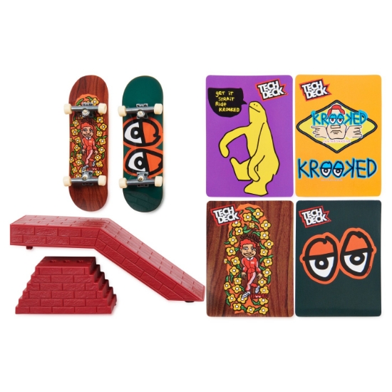 Imagine Tech Deck pachet cu obstacol Fingerboard Gonzales