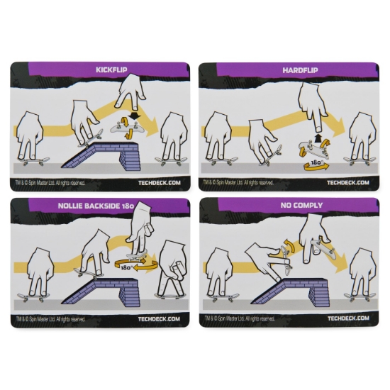 Imagine Tech Deck pachet cu obstacol Fingerboard Gonzales