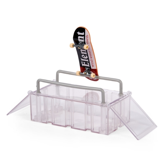 Imagine Tech Deck pachet vitrină și podium