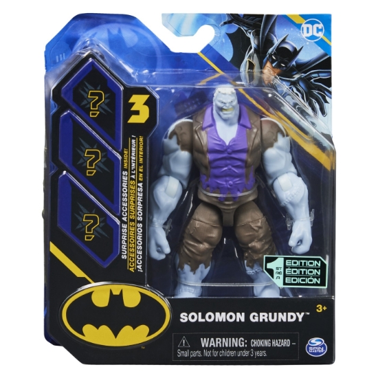 Imagine FIGURINA SOLOMON GRUNDY ARTICULATA 10CM CU 3 ACCESORII SURPRIZA