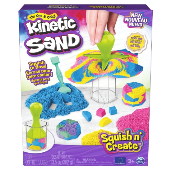 Imagine KINETIC SAND SET DE CREATIE SQUISH