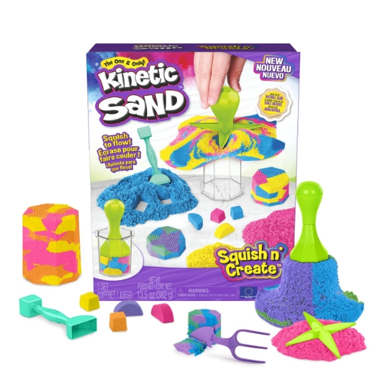 Imagine Kinetic Sand set de creație Squish