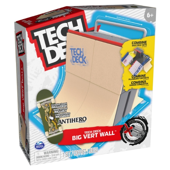 Imagine TECH DECK PACHET XCONNECT FINGERBOARD BIG VERT WALL