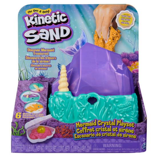 Imagine KINETIC SAND SET MERMAID CRYSTAL