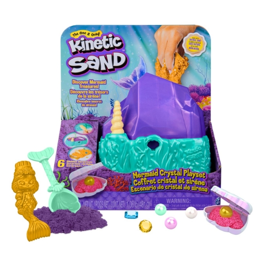 Imagine Kinetic Sand Set Mermaid Crystal