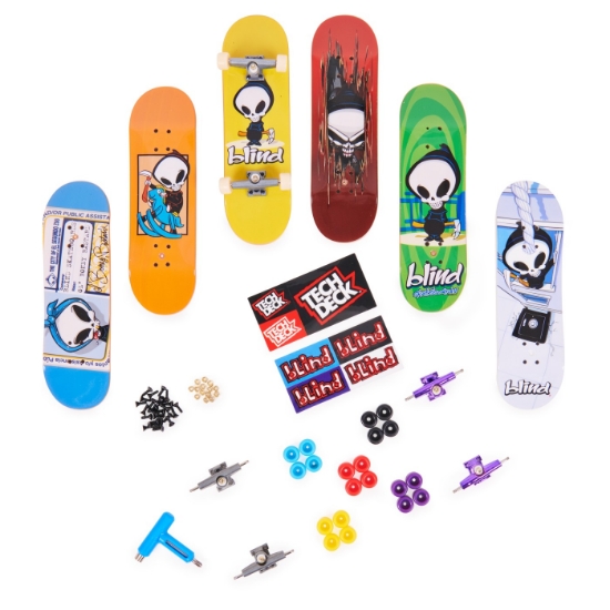 Imagine Tech Deck pachet 6 piese cu accesorii fingerboard Blind