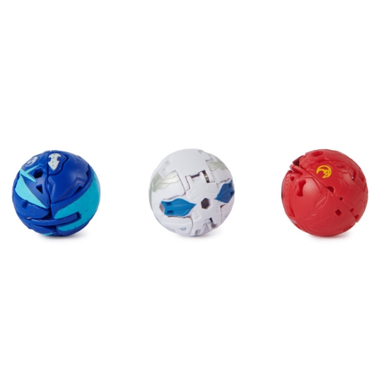 Imagine BAKUGAN SET DE LUPTA BRUISER, DRAGONOID, HAMMERHEAD, TITANIUM DRAGONOID SI NILLIOUS