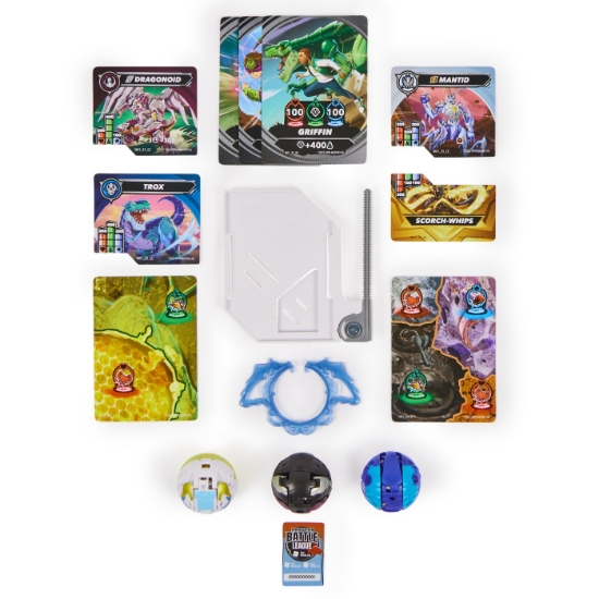 Imagine BAKUGAN STARTER PACK MANTID, TITANIUM DRAGONOID SI TROX