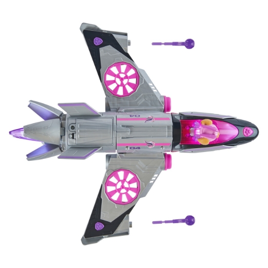 Imagine Patrula Cățelușilor vehicul transformator Skye Mighty Movie Jet