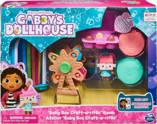 Imagine GABBYS DOLLHOUSE SET STUDIO DE ARTA