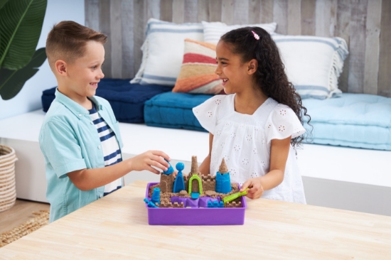 Imagine Kinetic Sand set Regatul nisipului de plajă