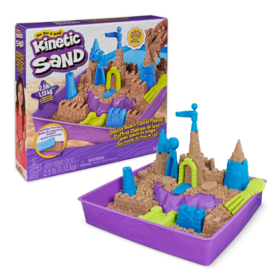 Imagine Kinetic Sand set Regatul nisipului de plajă
