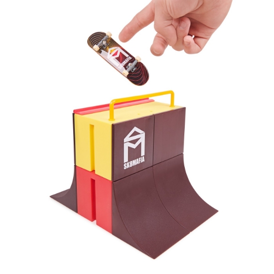 Imagine Tech Deck pachet X-Connect Fingerboard Sk8Mafia Vert Wall