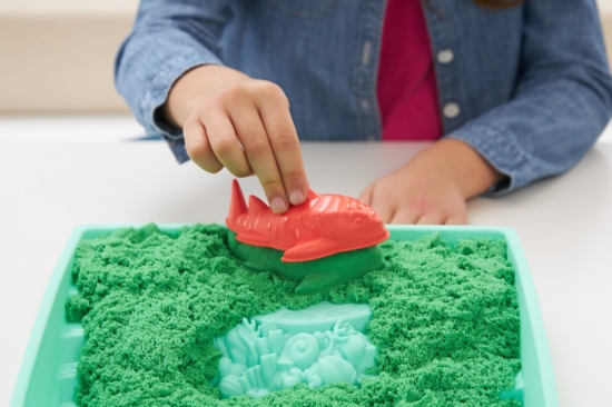 Imagine Nisip kinetic set complet verde