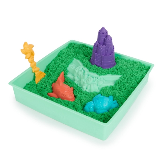 Imagine Nisip kinetic set complet verde