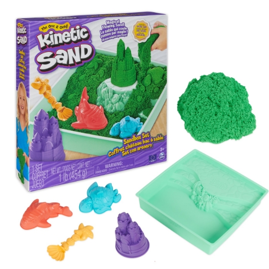 Imagine Nisip kinetic set complet verde