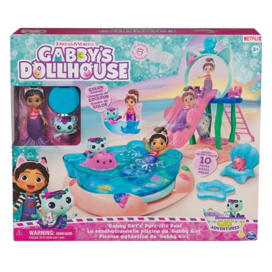 Imagine GABBYS DOLLHOUSE SET DE JOACA PISCINA