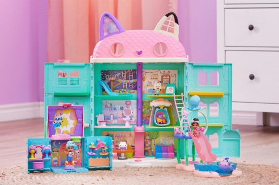 Imagine GABBYS DOLLHOUSE SET DE JOACA PISCINA