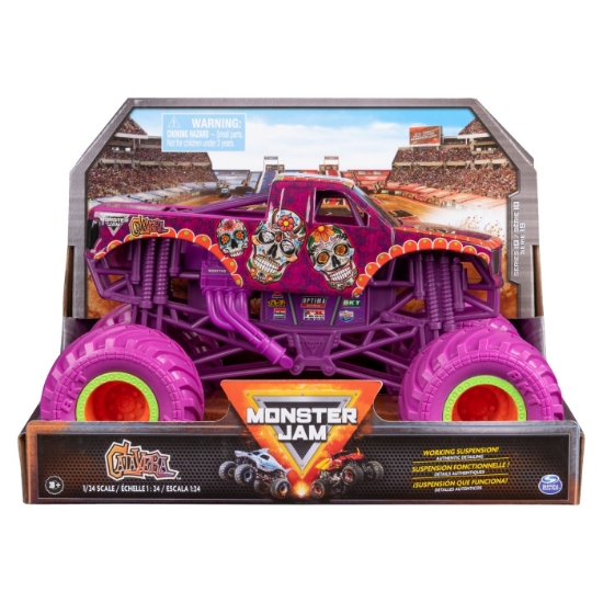 Imagine MONSTER JAM MASINUTA METALICA CALAVERA SCARA 1:24