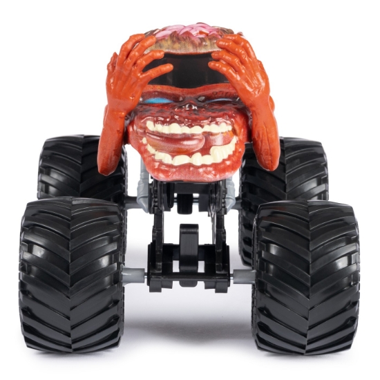 Imagine Monster Jam mașinuță metalică Zombie scara 1 la 24