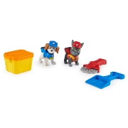 Imagine PATRULA CATELUSILOR ECHIPA RUBBLE SET 2 FIGURINE CHARGER SI WHEELER 