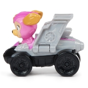 Imagine PATRULA CATELUSILOR PUP SQUAD RACERS VEHICUL METALIC SKYE SCARA 1:55