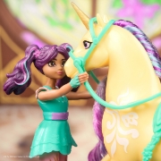 Imagine UNICORN ACADEMY SET UNICORN LEAF SI PAPUSA AVA