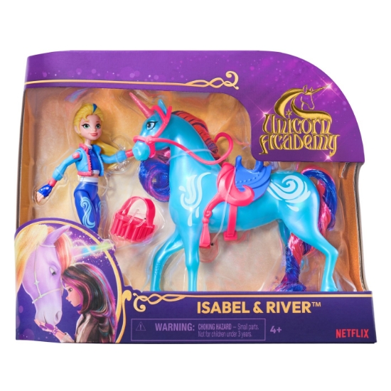 Imagine UNICORN ACADEMY SET UNICORN RIVER SI PAPUSA ISABEL