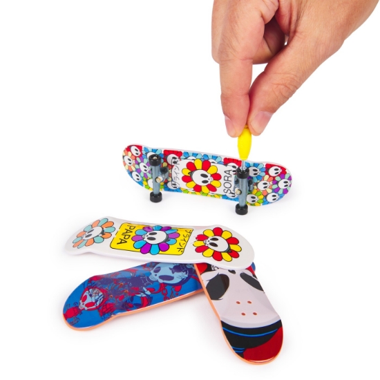 Imagine Tech Deck pachet 4 piese fingerboard Papa 9.6 cm