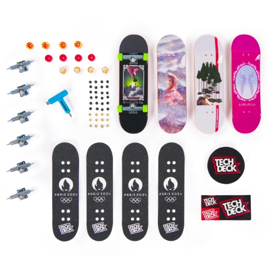 Imagine Tech Deck pachet 4 piese fingerboard Shame 9.6 cm