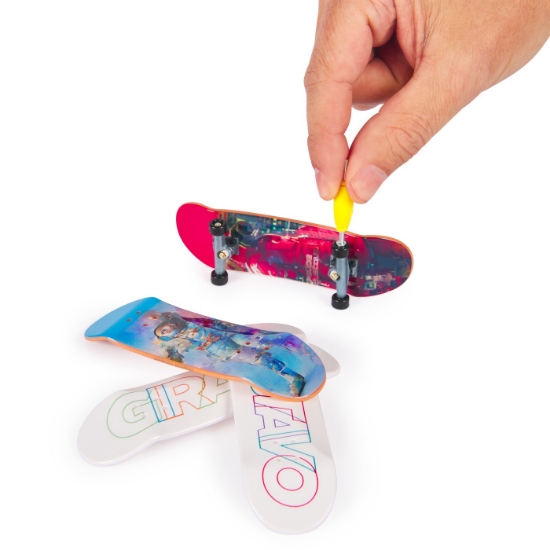 Imagine Tech Deck pachet 4 piese fingerboard Gustavo 9.6 cm