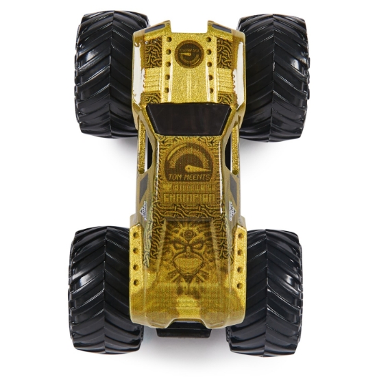 Imagine Monster Jam mașinuța metalică Maximum Destruction scara 1 la 64