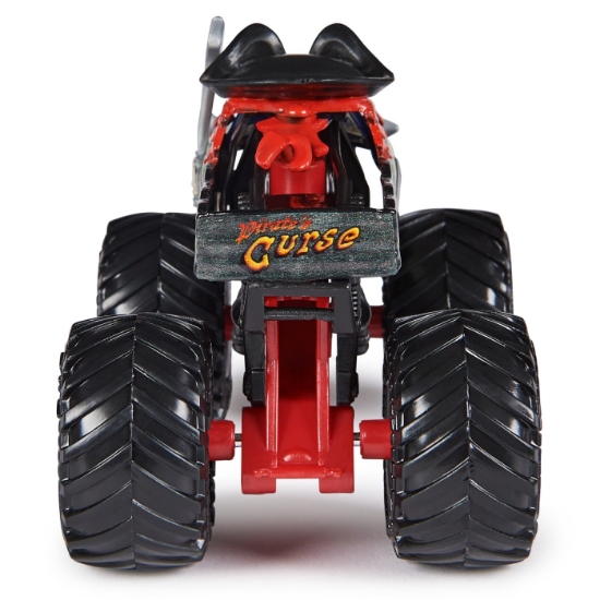 Imagine Monster Jam mașinuța metalică Pirate's Curse scara 1 la 64