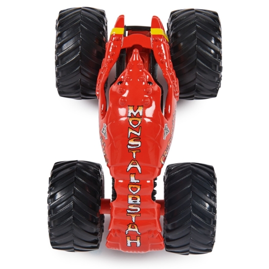 Imagine Monster Jam mașinuța metalică Crushstation scara 1 la 64