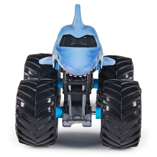 Imagine Monster Jam mașinuța metalică Megalodon scara 1 la 64
