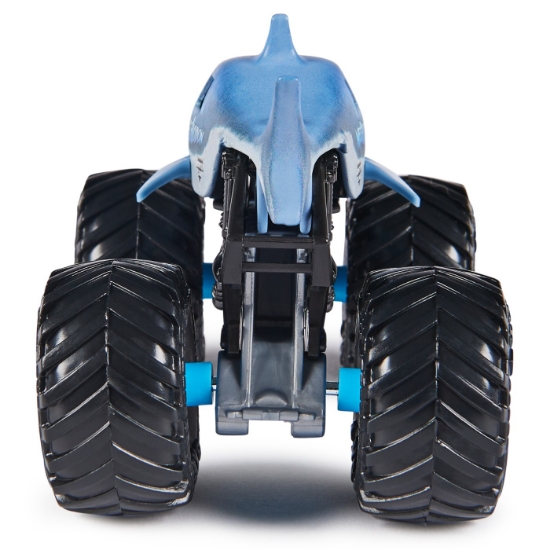 Imagine Monster Jam mașinuța metalică Megalodon scara 1 la 64