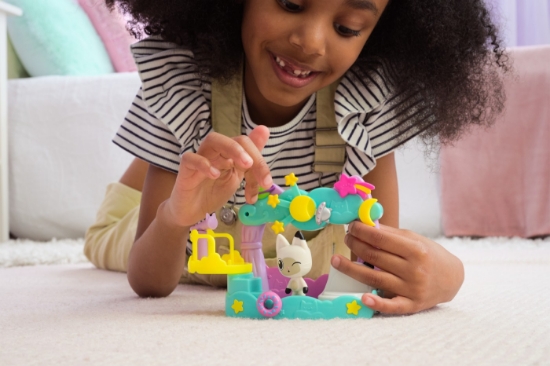 Imagine  GABBYS DOLLHOUSE SET BALCON DECORAT A LUI PANDY PAWS